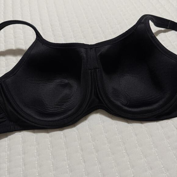 Chantelle High Impact Convertible Sports Bra Black 32DDD Underwire Full Coverage - Picture 5 of 13